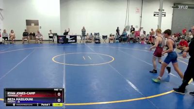 125 lbs Round 1 (8 Team) - Ryan Jones-Camp, Tennessee vs Reza Massjouni, Virginia