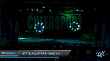 State All Stars - Fancy 5 [2019 Senior Small Restricted 5 Day 2] 2019 CHEERSPORT Nationals
