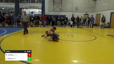 84 lbs Round Of 64 - Robert Lemley, Charleroi vs Lucas Schulz, Brecksville