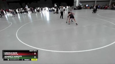 100 lbs Cons. Round 3 - Dominick Mariotti, MN Elite Wrestling Club vs Lincoln Huck, Immortal Athletics WC