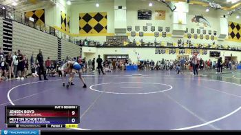 97 lbs Cons. Round 2 - Brayden Saleem, Central Indiana Academy Of Wrestling vs Carlo Federici, Carmel USA Wrestling Club