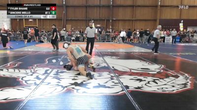 170 lbs Consi Of 8 #1 - Tyler Shane, Elite Wrestling vs Sincere Mello, Mt St Charles