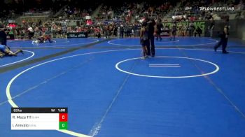 82 lbs Consolation - Robert Joseph Meza 111, Duran Elite vs Isaak Arevalo, Mission Arlington