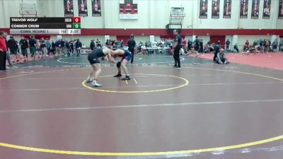 149 lbs Cons. Round 1 - Connor Crum, Unattached vs Trevor Wolf, Southern Oregon