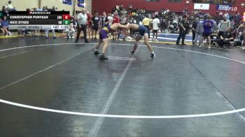 141 lbs Cons. Round 3 - Nick Sykes, Montevallo vs Christopher Puryear, Lincoln Memorial