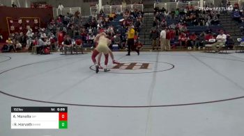 152 lbs Consolation - Anthony Manella, Baylor School vs Riley Horvath, Brother Martin High School