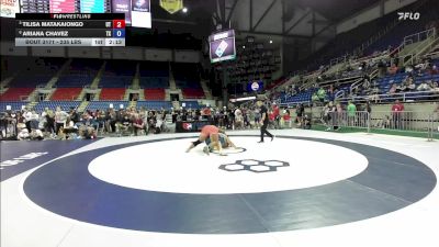 235 lbs Quarters - Tilisa Matakaiongo, UT vs Ariana Chavez, TX