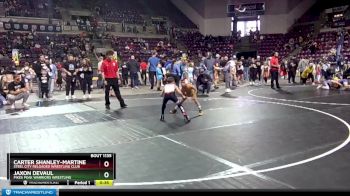 49 lbs 3rd Place Match - Carter Shanley-Martinez, Steel City Reloaded Wrestling Club vs Jaxon Devaul, Pikes Peak Warriors Wrestling