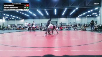 190 lbs Round 2 (4 Team) - Demtrius Heywood, Slate Wrestling Academy vs Noah Phillips, Circle Training Center
