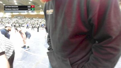 80 lbs 2nd Place - Brodie McDaniel, Spring Hills WC vs Malaya Burgess, Gold Rush Wrestling