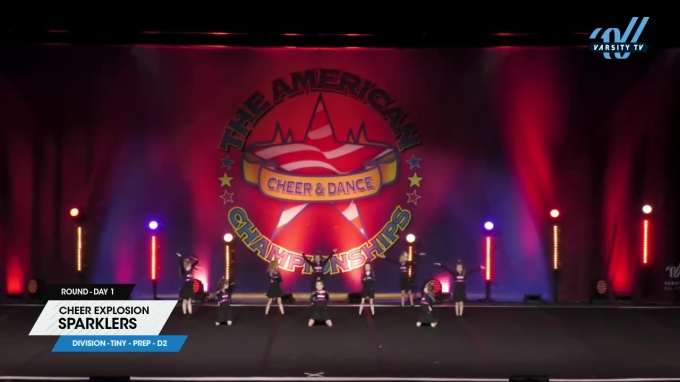 Cheer Explosion - Sparklers [2024 L1.1 Tiny - PREP - D2 Day 1] 2024 The ...