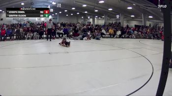 27 lbs Cons. Round 1 - Joseph Rimel, Plattsmouth Wrestling Club vs Griffin Olson, Louisville Wrestling Club