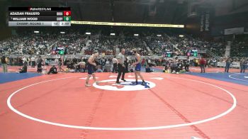 3A-150 lbs Champ. Round 1 - William Wood, Cody vs Azaziah Frausto, Douglas