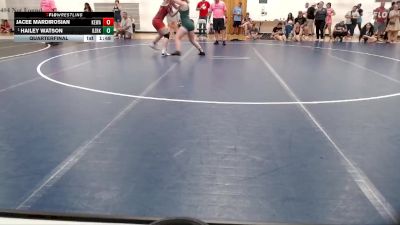 141-157 lbs Quarterfinal - Hailey Watson, N/A (un-attached Wrestler) vs Jacee Mardirosian, PSF Wrestling
