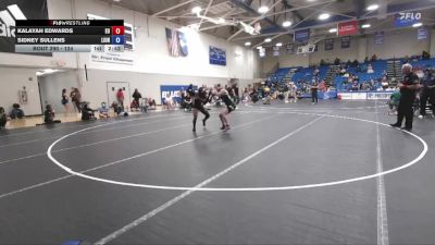 124 lbs Cons. Round 5 - Kalayah Edwards, Emmanuel University vs Sidney Sullens, Life University
