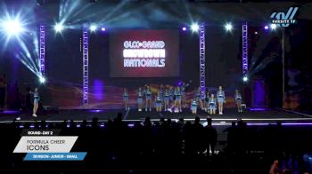 Formula Cheer - Icons [2023 L2 Junior - Small Day 2] 2023 GLCC Schaumburg Grand Nationals