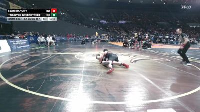 5A Boys 157 lbs Champ. Round 1 - Sawyer Greenstreet, Thurston Boys vs Sean Mahony, Mountain View Boys