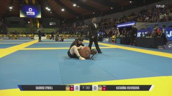 Saoirse O'Neill vs Katarína Vojvodová 2026 IBJJF European NoGi