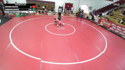 140 lbs Round 1 - Brodee Mason, Riverside Rascals vs Jameson Hortiz, Junkyard Dogs Wrestling Club