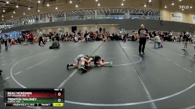 56 lbs Round 2 - Trenton Maloney, Kardiac Kidz vs Beau McKeown, Mat Assassins Red