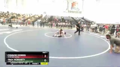 120 lbs Champ. Round 1 - Connor Morris, Club Not Listed vs Troy Moriarty, Long Beach Gladiators Wrestling