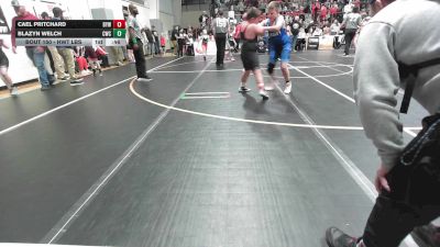 Final - Cael Pritchard, Bristow Elementary Wrestling Club vs Blazyn Welch, Claremore Wrestling Club