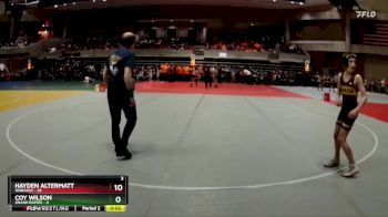 75 lbs Finals (8 Team) - Kayne Remiger, Wabasso vs Solomon Aultman, Grand Rapids