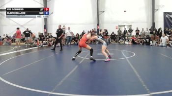 56 lbs Semifinal - Ava Sommers, Lady Warriors United - W vs Claire Ballard, Carolina Gold