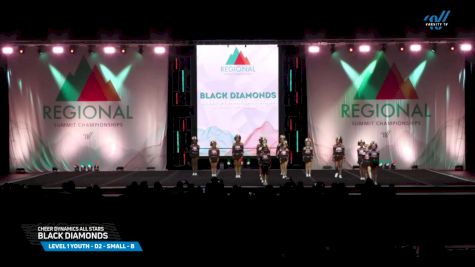 Cheer Dynamics All Stars - Black Diamonds [2025 L1 Youth - D2 - Small - B Day 1] 2025 The Northeast Regional Summit