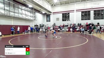 150 lbs Round Of 32 - Conlan Enk, St. Paul's School vs Mac Brown, Chattanooga Christian School