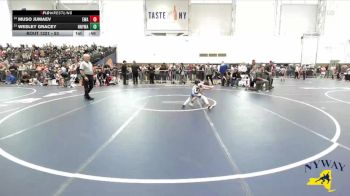 53 lbs Cons. Semi - Wesley Gracey, Northern New York Wrestling Acadamy vs Muso Jumaev, Elite Wrestling Academy