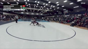 165 lbs Champ. Round 1 - Daiveon Barlow, Shenandoah vs Jack Bowen, New York University