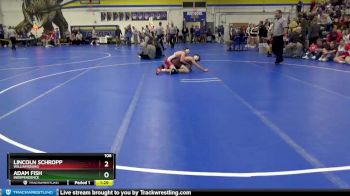 106 lbs Semifinal - Adam Fish, Independence vs Lincoln Schropp, Williamsburg