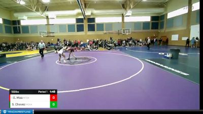 100lbs Quarterfinal - Ella Moa, Mount Baker (Girls) vs Sarahi Chavez, McKay