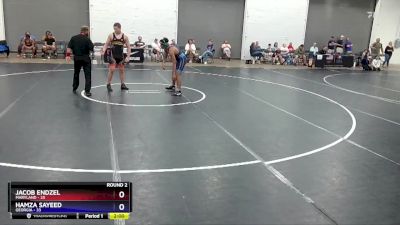 187 lbs Round 2 (8 Team) - Jacob Endzel, Maryland vs Hamza Sayeed, Georgia