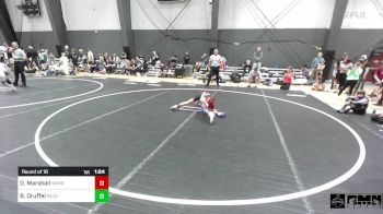 65 lbs Round Of 16 - Dallas Marshall, Warriors Of Christ vs Brantley Druffel, Palouse Elite Wrestling