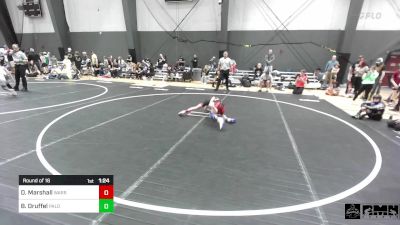 65 lbs Round Of 16 - Dallas Marshall, Warriors Of Christ vs Brantley Druffel, Palouse Elite Wrestling