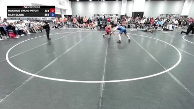 175 lbs Maximus Evans-Pryor, Kansas Blue vs Riley Clark, Minnesota Red
