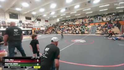 67-70 lbs 5th Place Match - Joel Hill, Riverton USA Wrestling vs Paxton Herd, Powell Wrestling Club