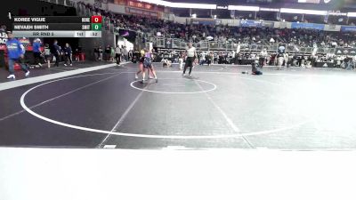 110 lbs Rr Rnd 5 - Koree Vigue, Honey Badger WC vs Nevaeh Smith, Smith Wr Ac