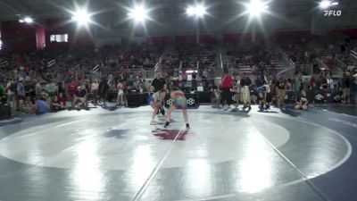 100 lbs Champ. Round 1 - Jocelyn Adkins, West Virginia vs Marley Flaga, Michigan