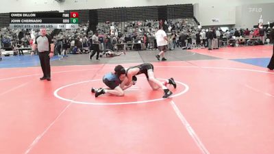 105-H2 lbs Final - Owen Dillon, Patchogue-Medford vs John Chernaski, Kellenberg