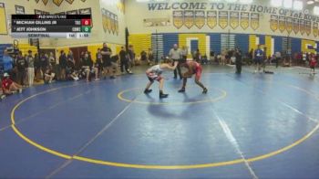 106 lbs Semifinal - Jett Johnson, Cocoa Beach WC vs Michiah Gillins Jr, South Plantation