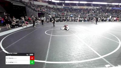 143.1 lbs Quarterfinal - Darlinda Davis, El Dorado Springs vs ElliAnna Lisher, DC Gold