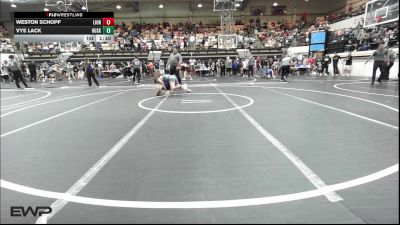 119 lbs Quarterfinal - Weston Schopf, Lions Wrestling Academy vs Vye Lack, Husky WC