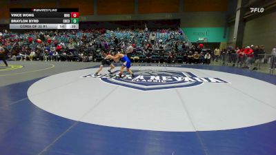 120 lbs Consi Of 32 #1 - Vince Wong, Bingham vs Braylon Byrd, Churchill County