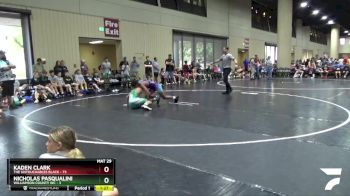 140 lbs Round 1 (6 Team) - Kaden Clark, The Untouchables Black vs Nicholas Pasqualini, Williamson County WC