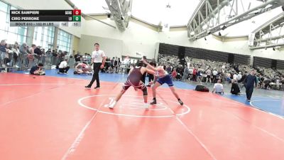 162-H lbs Consi Of 32 #2 - Nick Sampieri, Garden City vs Ciro Perrone, Long Beach