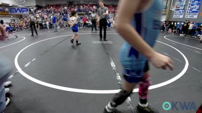 58 lbs Consi Of 8 #2 - Henry Ivey, Cowboy Wrestling Club vs Axton Rangel, HBT Grapplers