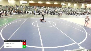 61 lbs Semifinal - Knox Peasley, Okanogan Underground vs Latigo Reed, Legacy Elite WC